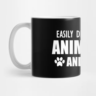 Animator - Easily distracted by animation and cats w Mug
